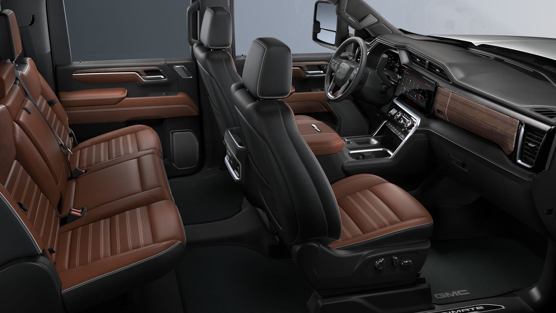 2026 GMC Sierra 2500 HD 4WD Denali Ultimate Duramax Crew Cab with MultiPro Tailgate, Power Assist Steps, 13.4" Premium GMC Infotainment with Google Built-In, 12 Speaker Bose, Trailering, and Snow Plow Prep