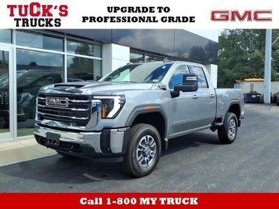 2026 GMC Sierra 2500 HD 4WD SLE Double Cab with SLE Convenience, SLE Heated, Trailering, Theft Deterrent, and Snow Plow Prep
