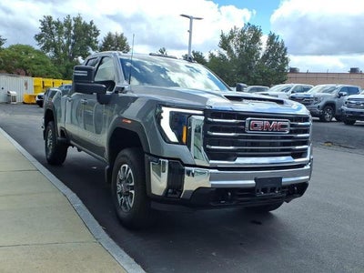 2026 GMC Sierra 2500 HD 4WD SLE Double Cab with SLE Convenience, SLE Heated, Trailering, Theft Deterrent, and Snow Plow Prep
