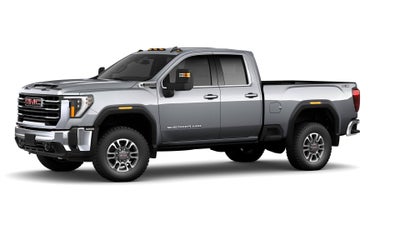 2026 GMC Sierra 2500 HD 4WD SLE Double Cab with SLE Convenience, SLE Heated, Trailering, Theft Deterrent, and Snow Plow Prep