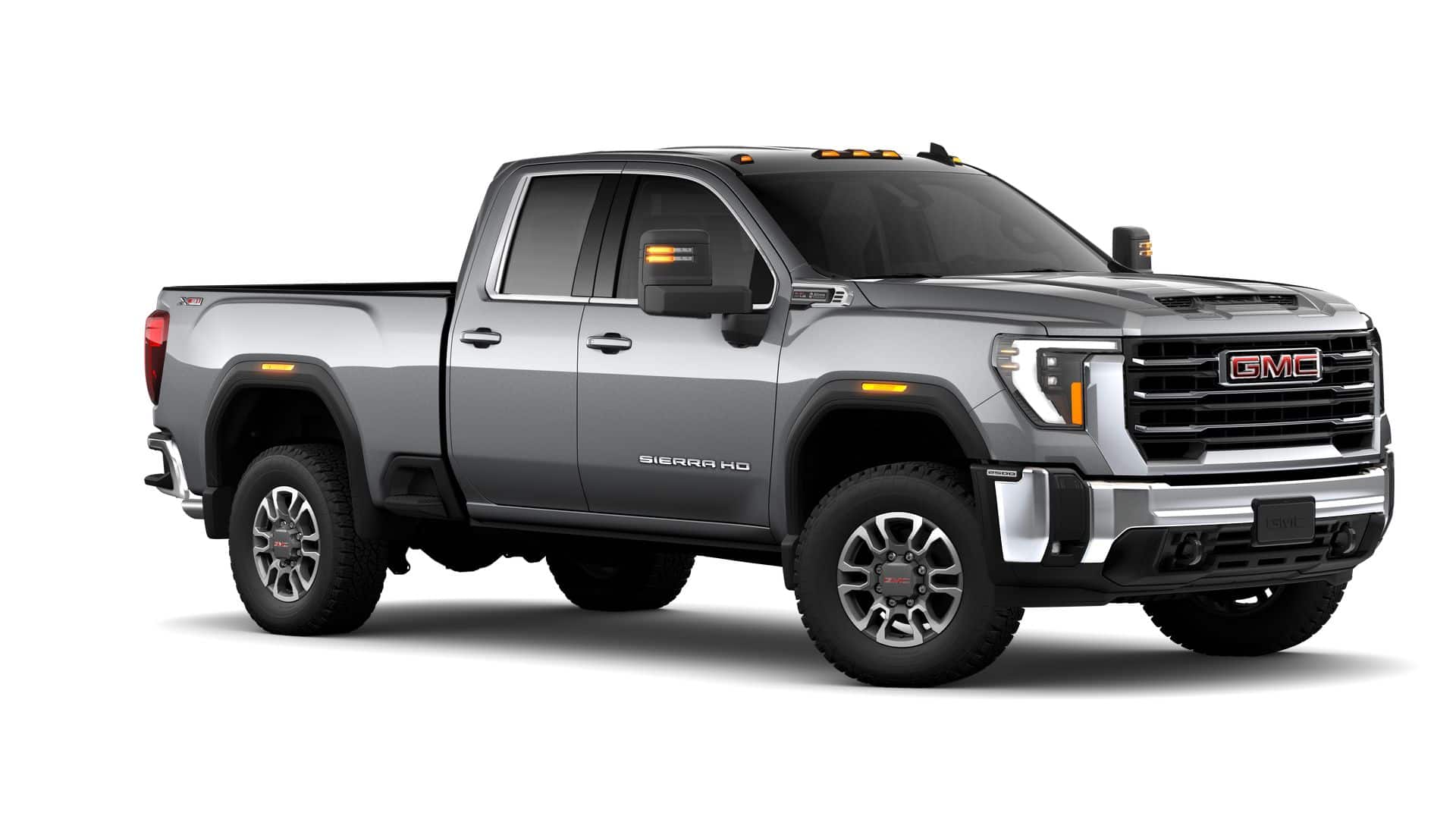 2026 GMC Sierra 2500 HD 4WD SLE Double Cab with SLE Convenience, SLE Heated, Trailering, Theft Deterrent, and Snow Plow Prep