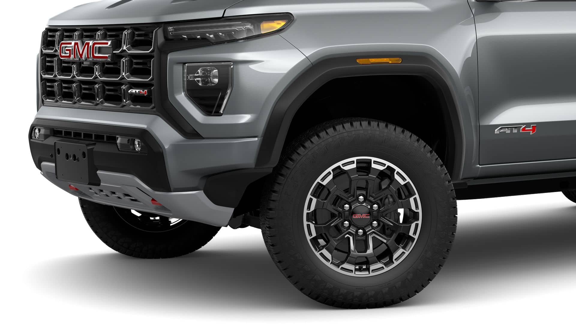 2026 GMC Canyon 4WD AT4 Crew Cab with ProGrade Trailering, MultiStow Tailgate, Hitch View, and Heated Front Seats
