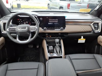 2026 GMC Canyon 4WD Denali Crew Cab with Ventilated/Heated Front Seats, Prograde Trailering, Power Sunroof, Off-Road Suspension, Heated Steering Wheel, and Multistow Tailgate