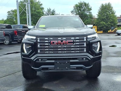 2026 GMC Canyon 4WD Denali Crew Cab with Ventilated/Heated Front Seats, Prograde Trailering, Power Sunroof, Off-Road Suspension, Heated Steering Wheel, and Multistow Tailgate