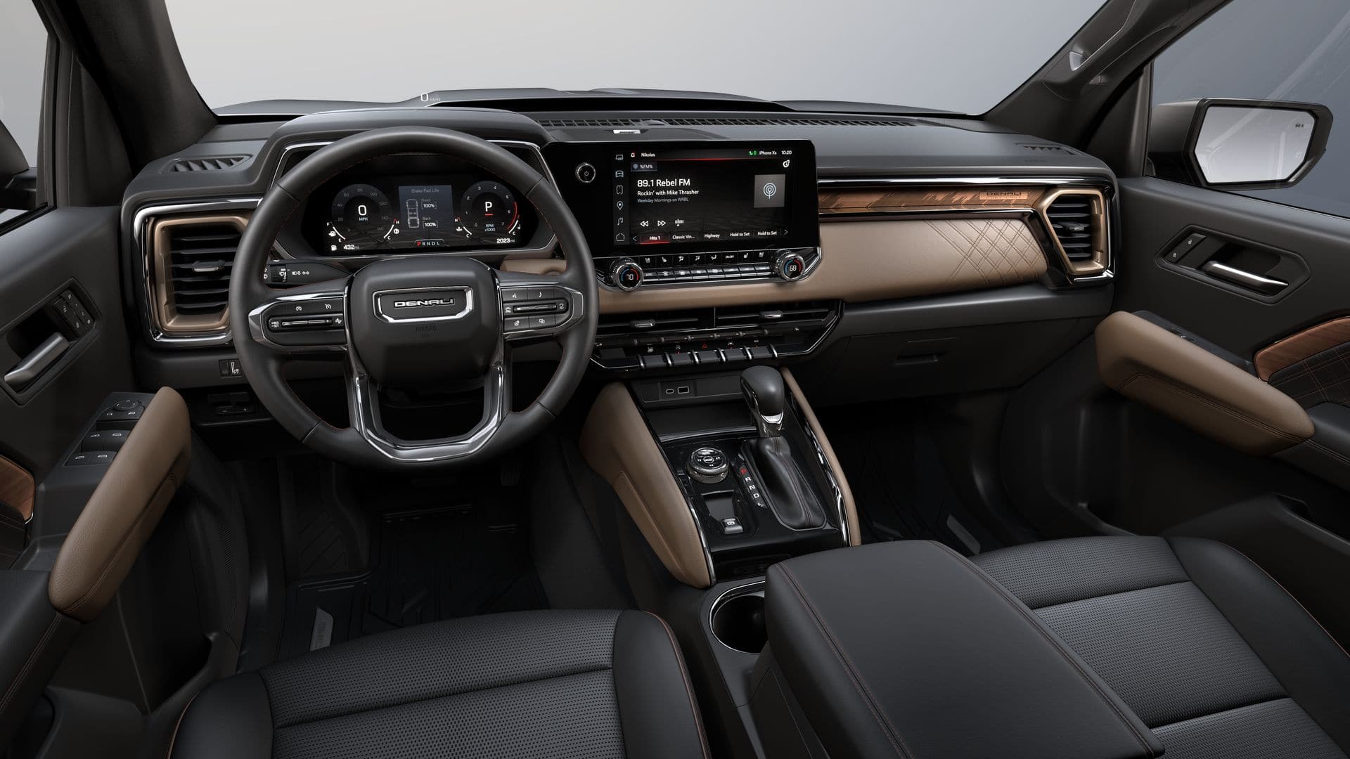 2026 GMC Canyon 4WD Denali Crew Cab with Ventilated/Heated Front Seats, Prograde Trailering, Power Sunroof, Off-Road Suspension, Heated Steering Wheel, and Multistow Tailgate