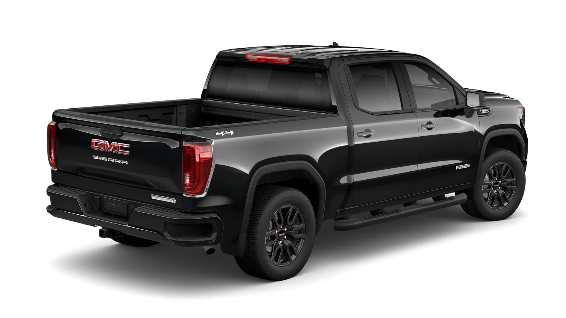 2026 GMC Sierra 1500 4WD Elevation Crew Cab with Elevation Select, Black Tubular Assist Steps, Theft Deterrent, 13.4" Premium GMC Infotainment with Google Built-In, Technology, and GMC Pro Safety