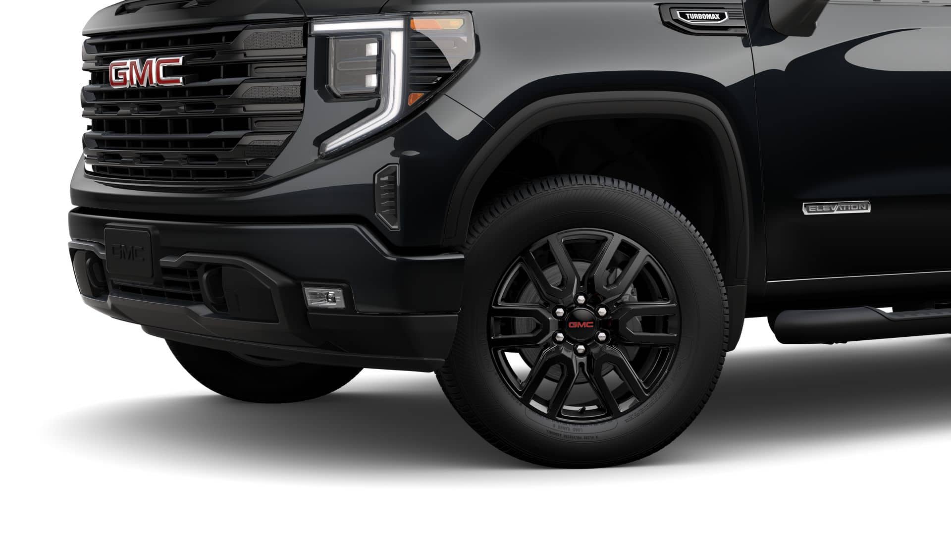 2026 GMC Sierra 1500 4WD Elevation Crew Cab with Elevation Select, Black Tubular Assist Steps, Theft Deterrent, 13.4" Premium GMC Infotainment with Google Built-In, Technology, and GMC Pro Safety