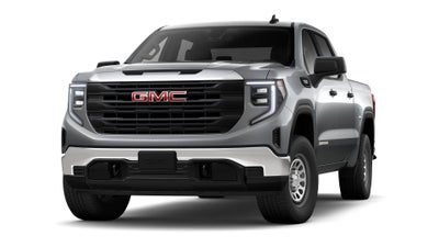 2026 GMC Sierra 1500 4WD Pro Crew Cab with Pro Value, X31 Off-Road, 10-Way Power Driver Seat, Trailering, GMC Pro Safety, and Snow Plow Prep