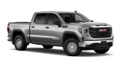 2026 GMC Sierra 1500 4WD Pro Crew Cab with Pro Value, X31 Off-Road, 10-Way Power Driver Seat, Trailering, GMC Pro Safety, and Snow Plow Prep