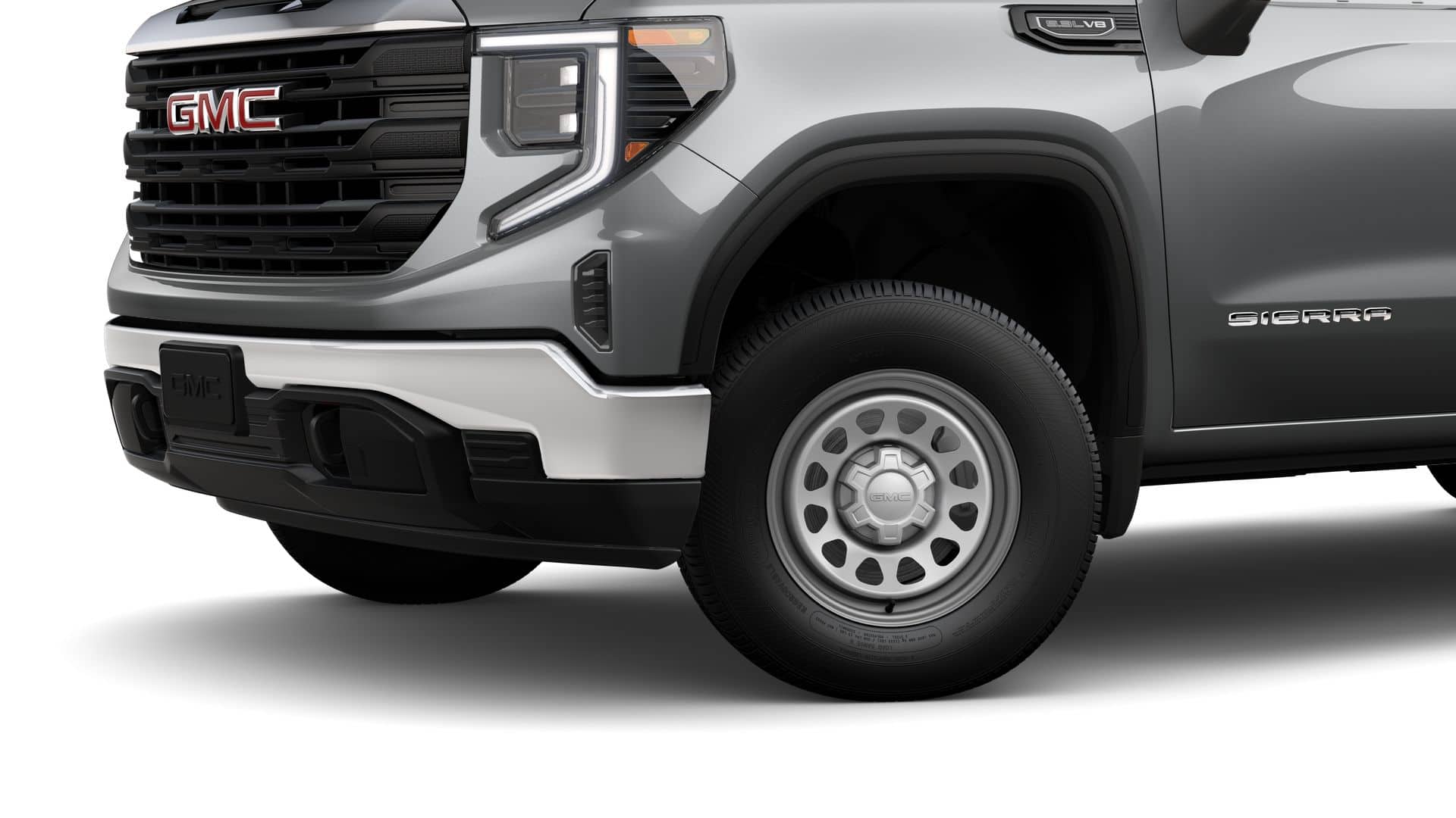 2026 GMC Sierra 1500 4WD Pro Crew Cab with Pro Value, X31 Off-Road, 10-Way Power Driver Seat, Trailering, GMC Pro Safety, and Snow Plow Prep