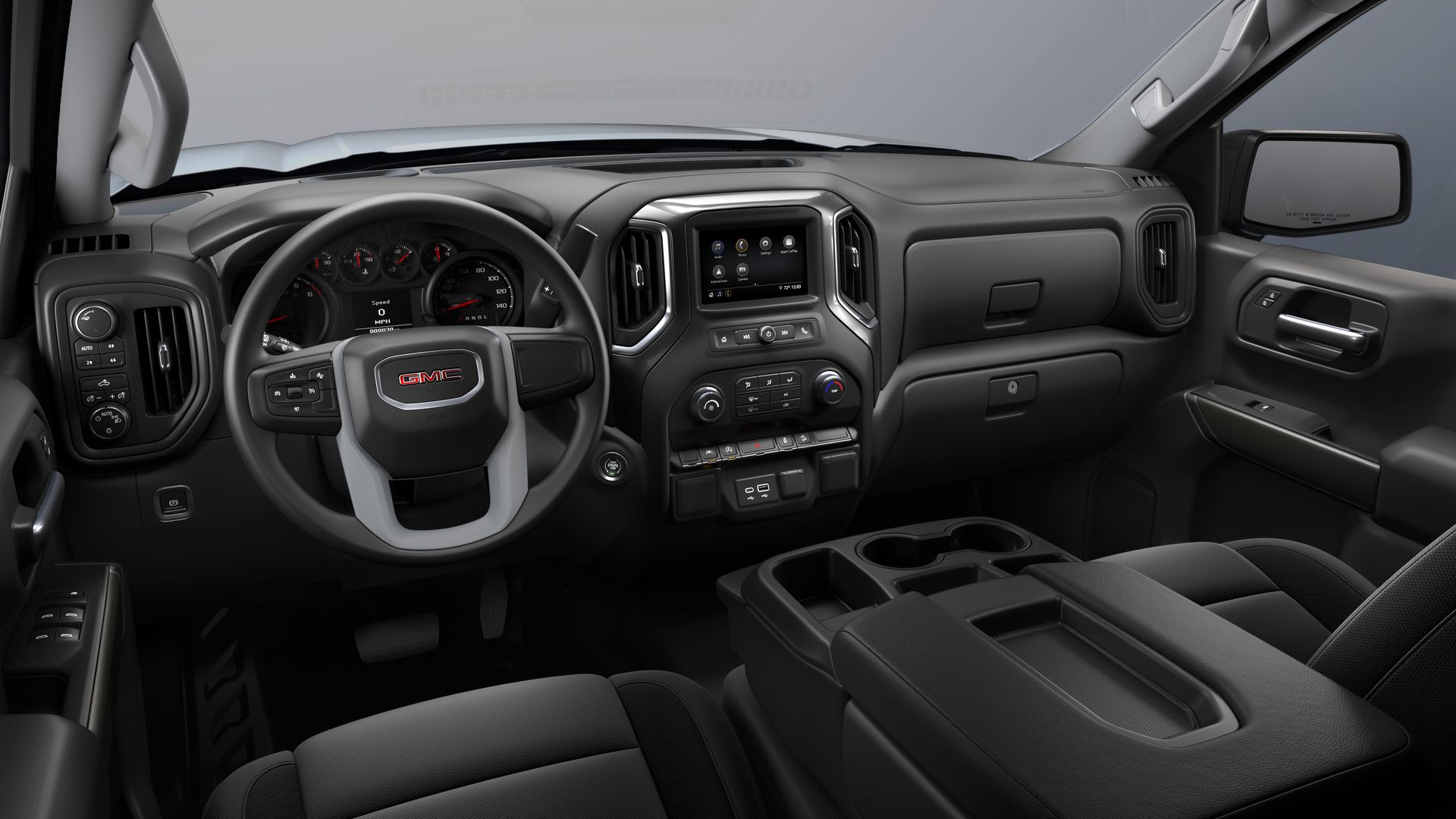 2026 GMC Sierra 1500 4WD Pro Crew Cab with Pro Value, X31 Off-Road, 10-Way Power Driver Seat, Trailering, GMC Pro Safety, and Snow Plow Prep