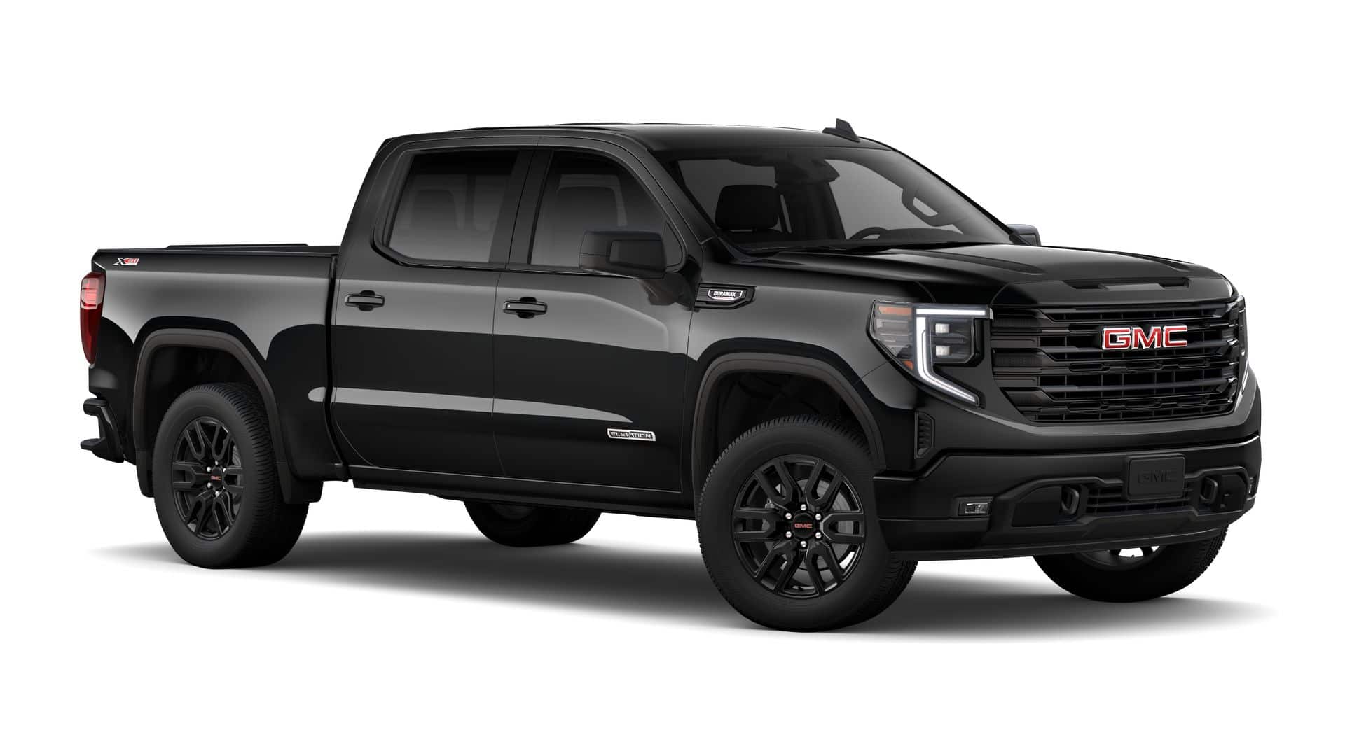 2026 GMC Sierra 1500 4WD Elevation Duramax with X31 Off_road, Preferred, 13.4" GMC Premium Infotainment with Google Built-In, Trailering, Bose Premium, Heated Front Seats and Steering Wheel, and GMC Pro Safety