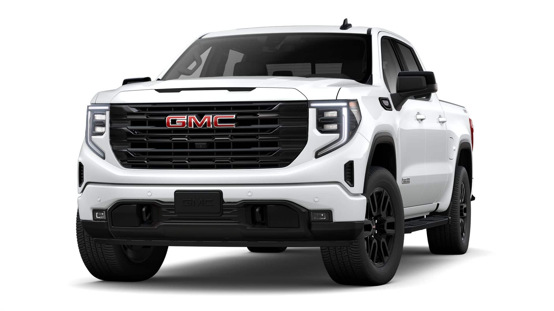 2026 GMC Sierra 1500 4WD Elevation Crew Cab with Elevation Premium, Black Assist Steps, X31 Off-Road, Trailering, Power Sunroof, 13.4" Premium GMC Infotainment with Google Built in, Bose Premium, Sierra Safety Plus and GMC Pro Safety