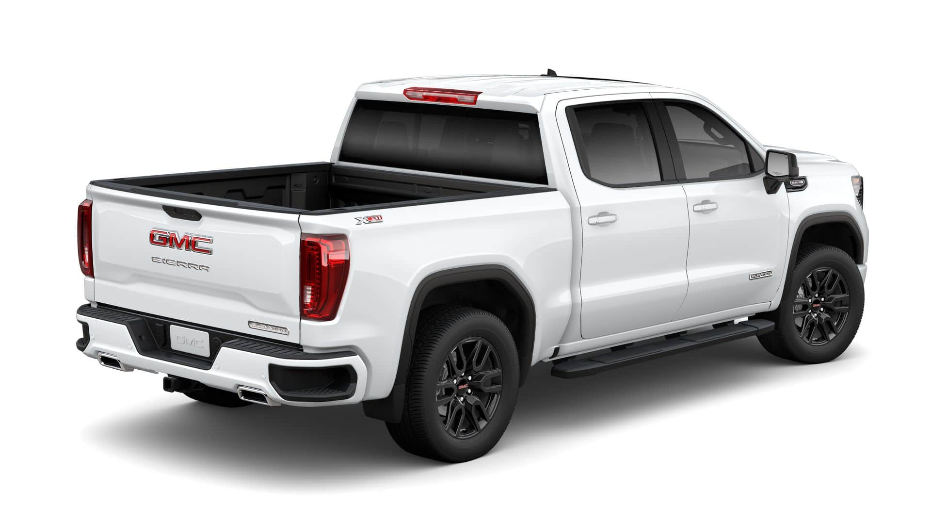 2026 GMC Sierra 1500 4WD Elevation Crew Cab with Elevation Premium, Black Assist Steps, X31 Off-Road, Trailering, Power Sunroof, 13.4" Premium GMC Infotainment with Google Built in, Bose Premium, Sierra Safety Plus and GMC Pro Safety