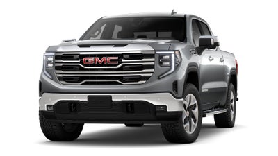 2026 GMC Sierra 1500 4WD SLT Crew Cab with SLT Convenience, Sierra Safety Plus, X31 Off-Road, Heated Front Seats, Multipro Tailgate, Power Sunroof, and GMC Pro Safety