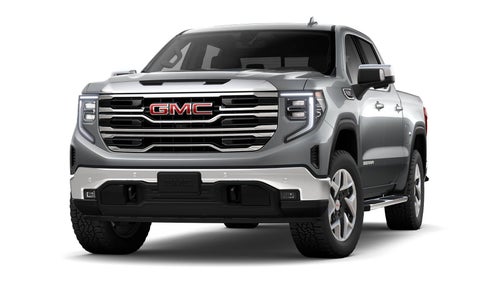 2026 GMC Sierra 1500 4WD SLT Crew Cab with SLT Convenience, Sierra Safety Plus, X31 Off-Road, Heated Front Seats, Multipro Tailgate, Power Sunroof, and GMC Pro Safety