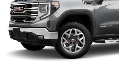 2026 GMC Sierra 1500 4WD SLT Crew Cab with SLT Convenience, Sierra Safety Plus, X31 Off-Road, Heated Front Seats, Multipro Tailgate, Power Sunroof, and GMC Pro Safety
