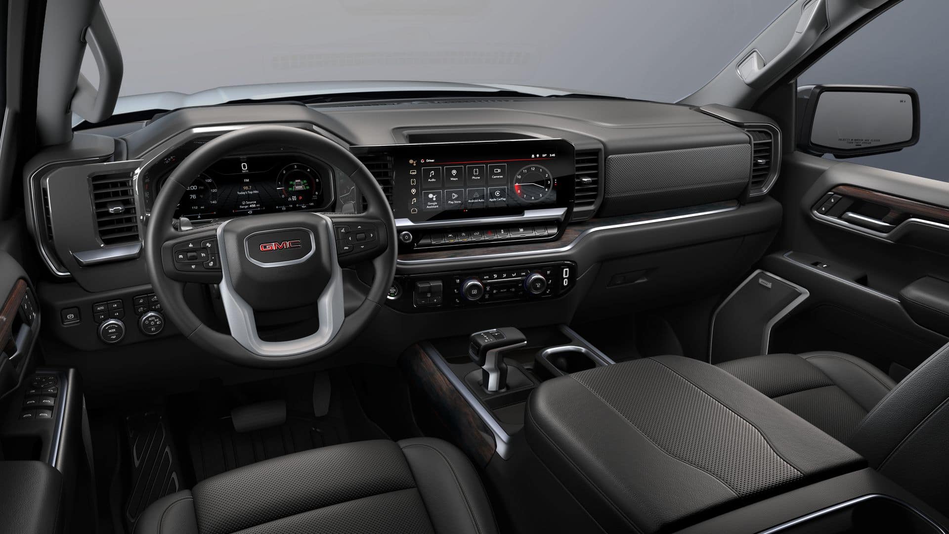 2026 GMC Sierra 1500 4WD SLT Crew Cab with SLT Convenience, Sierra Safety Plus, X31 Off-Road, Heated Front Seats, Multipro Tailgate, Power Sunroof, and GMC Pro Safety