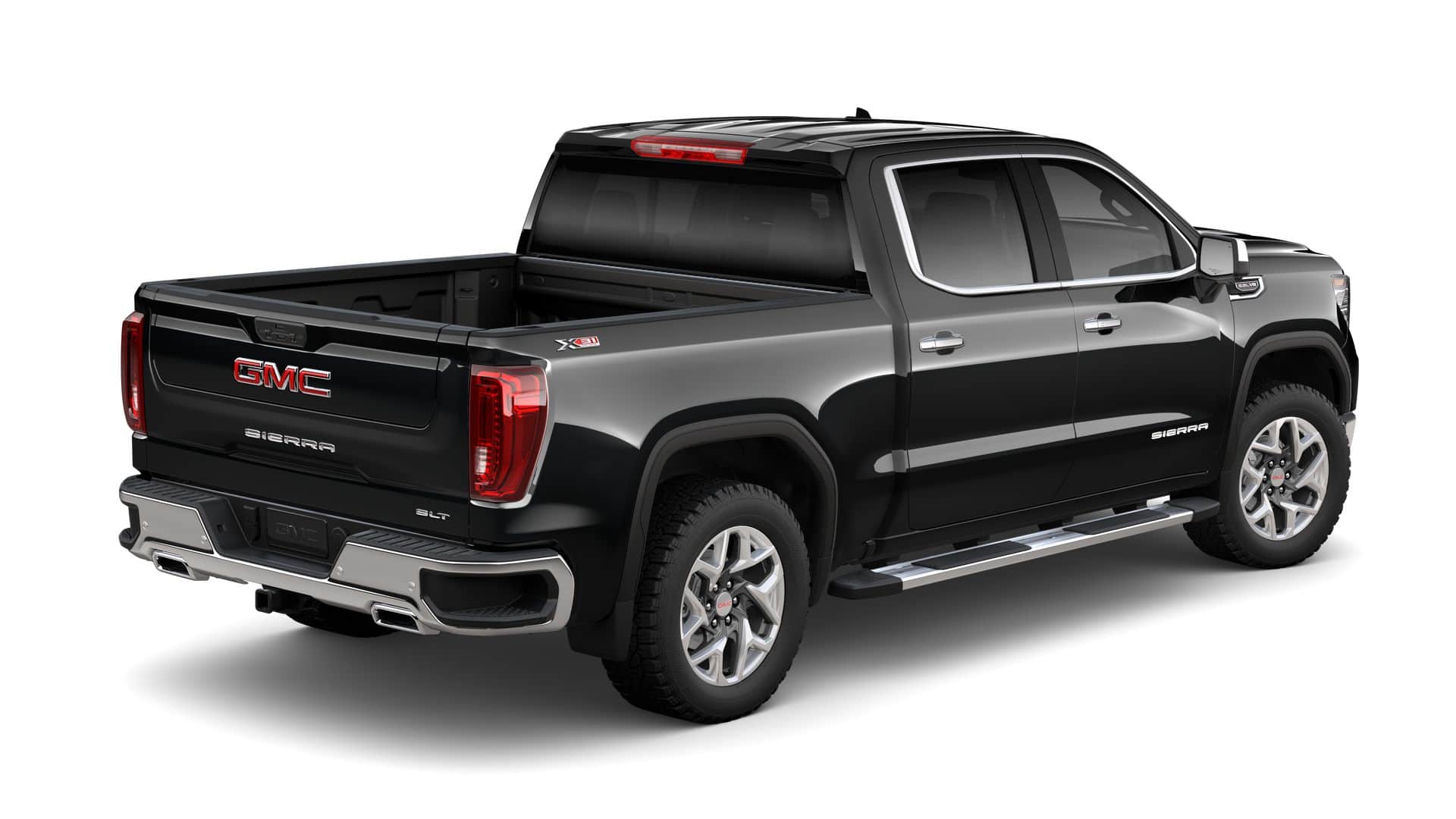 2026 GMC Sierra 1500 4WD SLT Crew Cab with SLT Premium, SLT Convenience, SLT Preferred, ProGrade Trailering, MultiPro Tailgate, X31 Off-Road, Power Sunroof, and Sierra Safety Plus