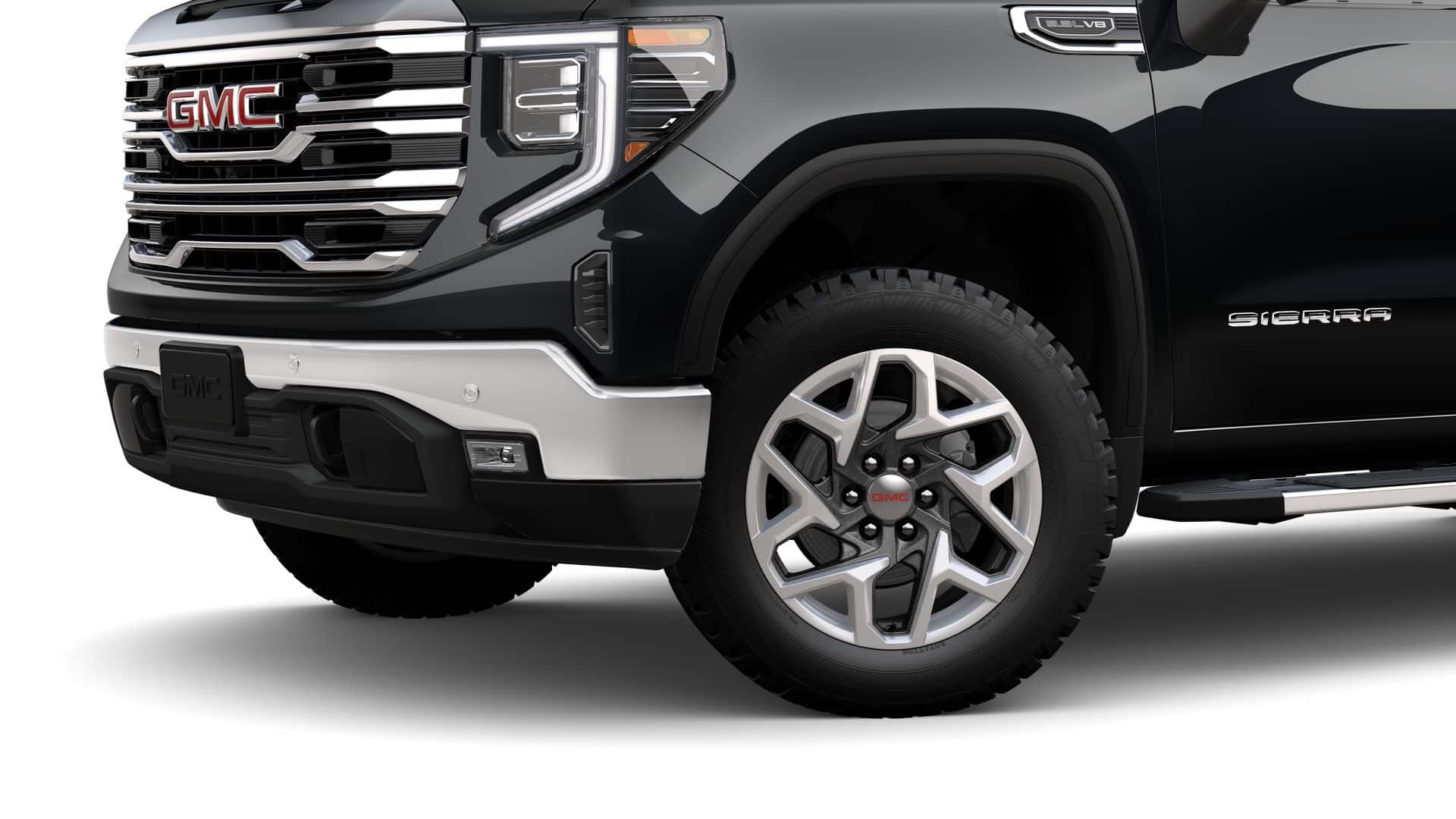 2026 GMC Sierra 1500 4WD SLT Crew Cab with SLT Premium, SLT Convenience, SLT Preferred, ProGrade Trailering, MultiPro Tailgate, X31 Off-Road, Power Sunroof, and Sierra Safety Plus
