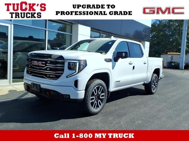 2026 GMC Sierra 1500 4WD AT4 Crew Cab with AT4 Preferred, Technology, Power Sunroof, Trailering, and GMC Pro Safety