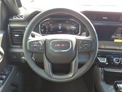 2026 GMC Sierra 1500 4WD AT4 Crew Cab with AT4 Preferred, Technology, Power Sunroof, Trailering, and GMC Pro Safety