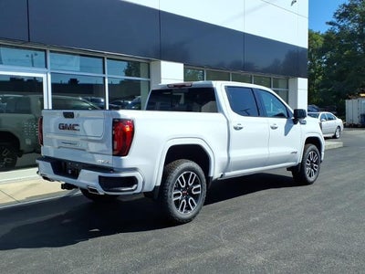 2026 GMC Sierra 1500 4WD AT4 Crew Cab with AT4 Preferred, Technology, Power Sunroof, Trailering, and GMC Pro Safety