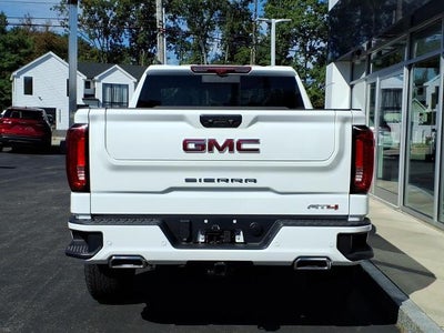 2026 GMC Sierra 1500 4WD AT4 Crew Cab with AT4 Preferred, Technology, Power Sunroof, Trailering, and GMC Pro Safety