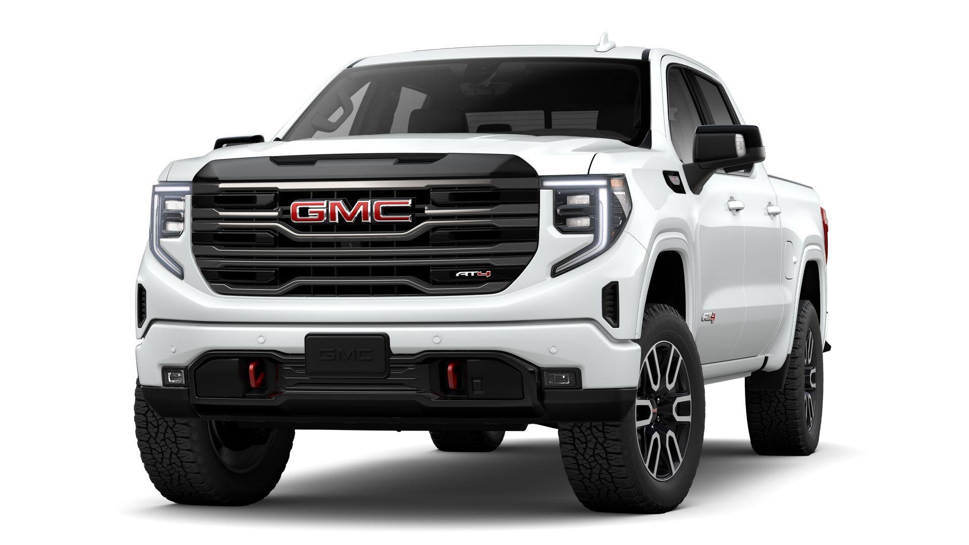 2026 GMC Sierra 1500 4WD AT4 Crew Cab with AT4 Preferred, Technology, Power Sunroof, Trailering, and GMC Pro Safety