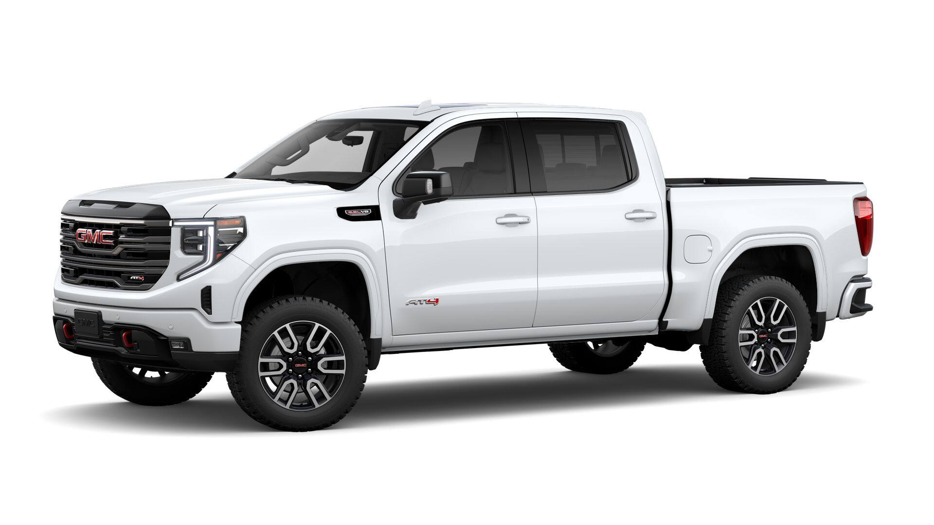 2026 GMC Sierra 1500 4WD AT4 Crew Cab with AT4 Preferred, Technology, Power Sunroof, Trailering, and GMC Pro Safety