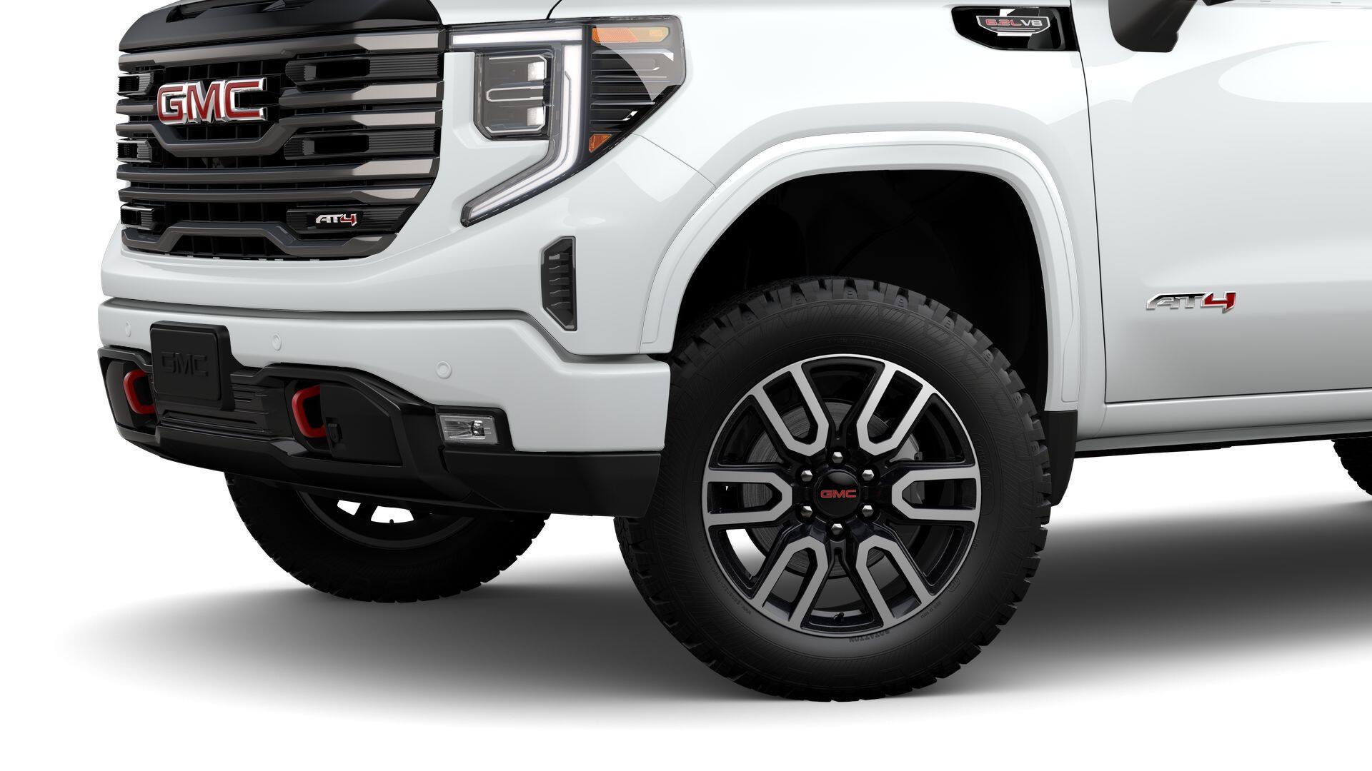 2026 GMC Sierra 1500 4WD AT4 Crew Cab with AT4 Preferred, Technology, Power Sunroof, Trailering, and GMC Pro Safety