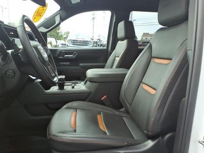 2025 GMC Sierra 1500 4WD AT4 Crew Cab with MultiPro Tailgate, 10 Way Power Front Seats, GMC Pro Safety, and Trailering