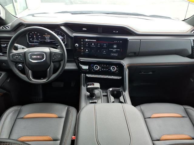 2025 GMC Sierra 1500 4WD AT4 Crew Cab with MultiPro Tailgate, 10 Way Power Front Seats, GMC Pro Safety, and Trailering
