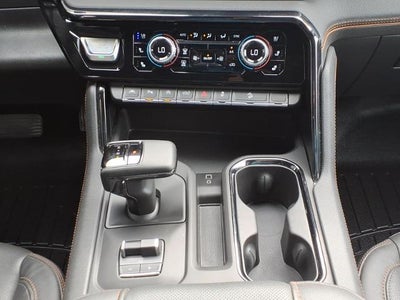 2025 GMC Sierra 1500 4WD AT4 Crew Cab with MultiPro Tailgate, 10 Way Power Front Seats, GMC Pro Safety, and Trailering