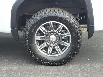 2025 GMC Sierra 1500 4WD AT4 Crew Cab with MultiPro Tailgate, 10 Way Power Front Seats, GMC Pro Safety, and Trailering