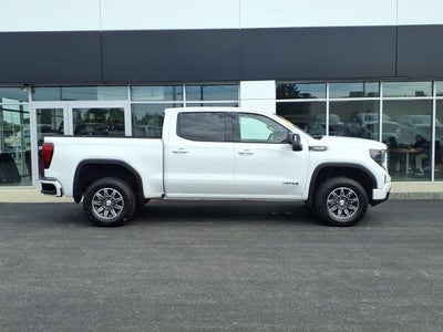 2025 GMC Sierra 1500 4WD AT4 Crew Cab with MultiPro Tailgate, 10 Way Power Front Seats, GMC Pro Safety, and Trailering