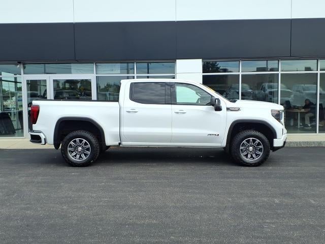 2025 GMC Sierra 1500 4WD AT4 Crew Cab with MultiPro Tailgate, 10 Way Power Front Seats, GMC Pro Safety, and Trailering