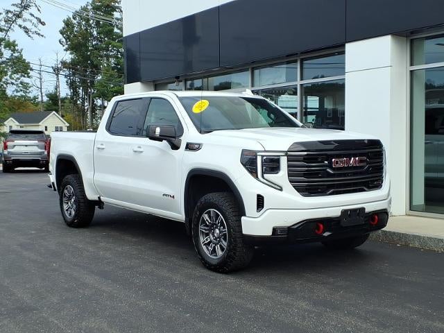 2025 GMC Sierra 1500 4WD AT4 Crew Cab with MultiPro Tailgate, 10 Way Power Front Seats, GMC Pro Safety, and Trailering