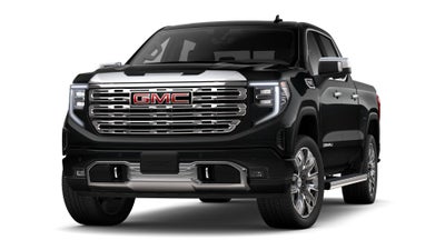 2026 GMC Sierra 1500 4WD Denali Crew Cab with Super Cruise, Denali Reserve, Power Sunroof, GMC MultiPro Tailgate, MultiPro Power Steps, 13.4" Premium GMC Infotainment with Google Built-In, and GMC Pro Saftey