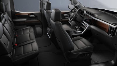 2026 GMC Sierra 1500 4WD Denali Crew Cab with Super Cruise, Denali Reserve, Power Sunroof, GMC MultiPro Tailgate, MultiPro Power Steps, 13.4" Premium GMC Infotainment with Google Built-In, and GMC Pro Saftey