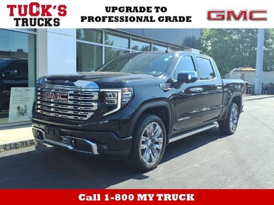 2023 GMC Sierra 1500 4WD Denali Crew Cab with Super Cruise, Denali Reserve, Power Sunroof, MultiPro Tailgate, and GMC Pro Safety 18,238 Miles