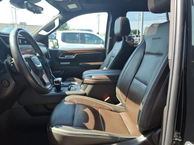 2023 GMC Sierra 1500 4WD Denali Crew Cab with Super Cruise, Denali Reserve, Power Sunroof, MultiPro Tailgate, and GMC Pro Safety 18,238 Miles