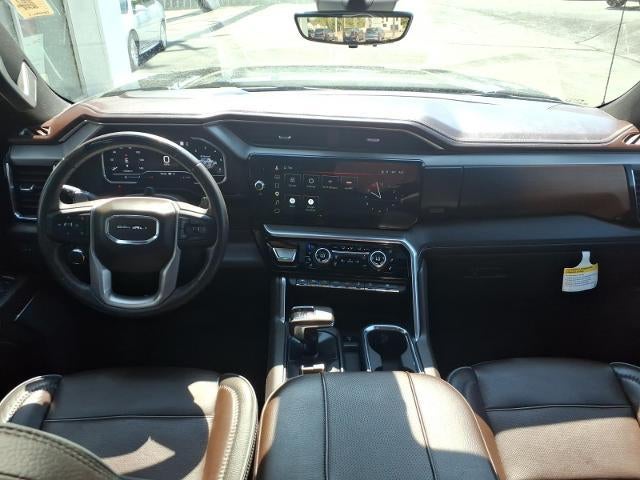 2023 GMC Sierra 1500 4WD Denali Crew Cab with Super Cruise, Denali Reserve, Power Sunroof, MultiPro Tailgate, and GMC Pro Safety 18,238 Miles