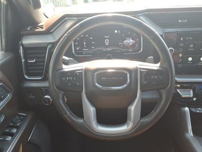 2023 GMC Sierra 1500 4WD Denali Crew Cab with Super Cruise, Denali Reserve, Power Sunroof, MultiPro Tailgate, and GMC Pro Safety 18,238 Miles