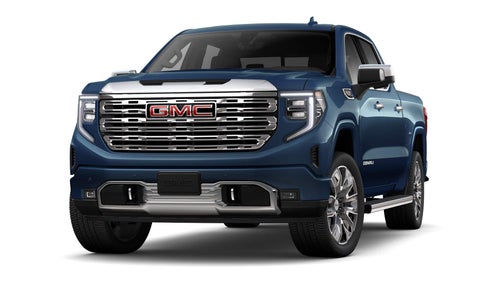 2026 GMC Sierra 1500 4WD Denali Crew Cab with Denali Reserve, Technology, Multipro Tailgate, MultiPro Power Steps, Power Sunroof, Trailering, 13.4" Premium GMC Infotainment with Google Built-In, and GMC Pro Safety