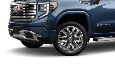 2026 GMC Sierra 1500 4WD Denali Crew Cab with Denali Reserve, Technology, Multipro Tailgate, MultiPro Power Steps, Power Sunroof, Trailering, 13.4" Premium GMC Infotainment with Google Built-In, and GMC Pro Safety