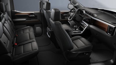 2026 GMC Sierra 1500 4WD Denali Crew Cab with Denali Reserve, Technology, Multipro Tailgate, MultiPro Power Steps, Power Sunroof, Trailering, 13.4" Premium GMC Infotainment with Google Built-In, and GMC Pro Safety