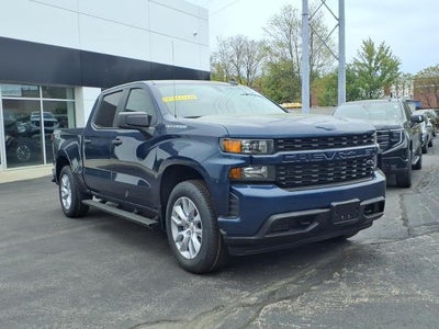 2021 Chevrolet Silverado 1500 4WD Custom Crew Cab Short Box 62,206 Miles