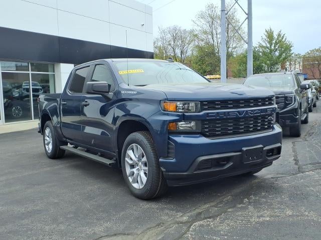 2021 Chevrolet Silverado 1500 4WD Custom Crew Cab Short Box 62,206 Miles