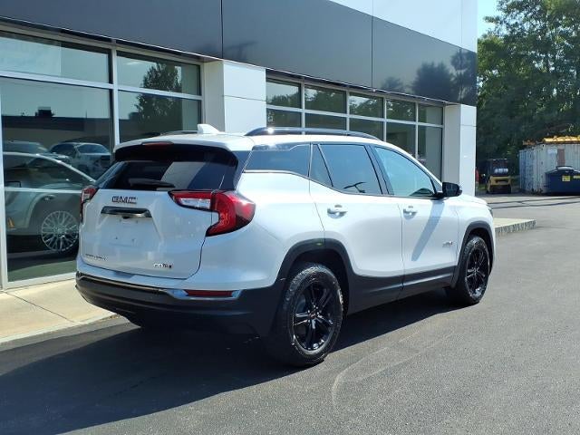 2022 GMC Terrain AWD AT4 with GMC Pro Safety Plus, Infotainment II, Skyscape Sunroof, Tech, Heated Front Seats 19,466 Miles